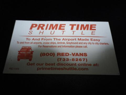 PRIME TIME SHUTTLE