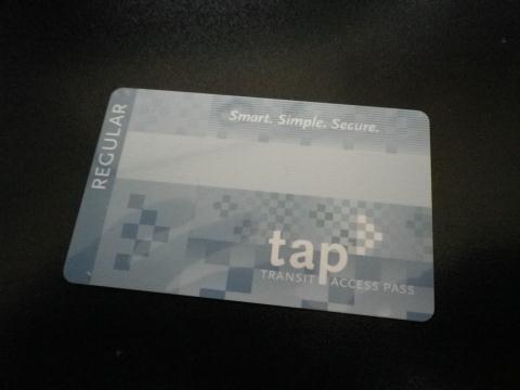 TAP card